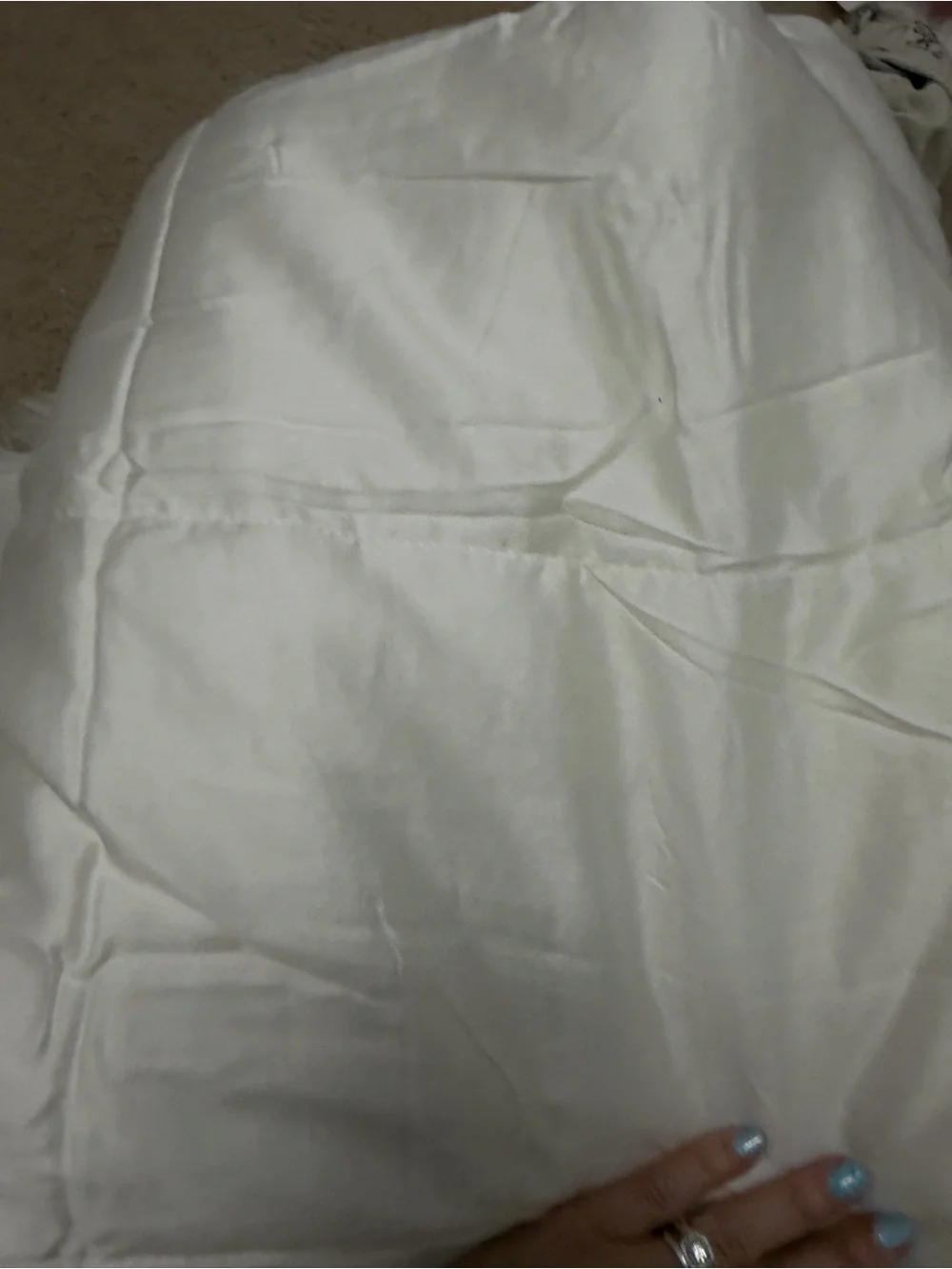 IKEA GRÄSROTSFLY Duvet Insert in White